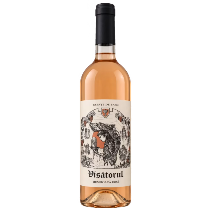 Sticlă de vin Visătorul Busuioacă Rosé, din gama Esențe de Basm