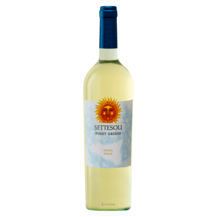 ITALIA - SETTESOLI - PINOT GRIGIO SICILIA VIN ALB IGT 750 ML